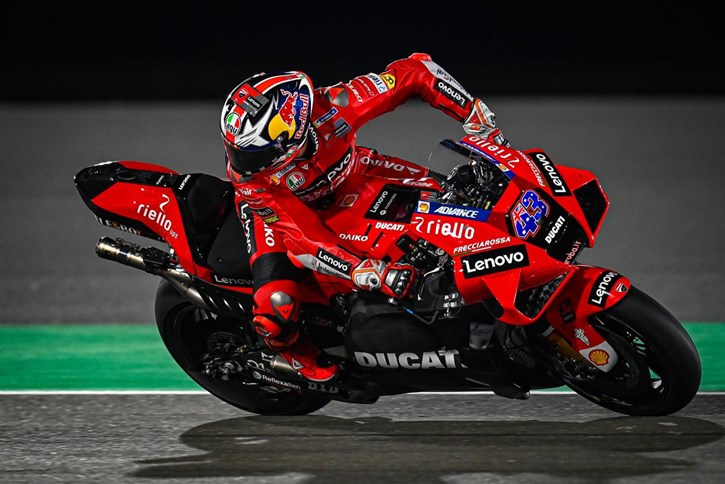 Ο Jack Miller με τα χρώματα της εργοστασιακής Ducati